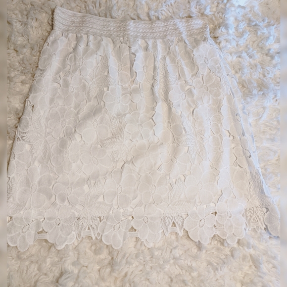 NWT Crochet overlayed skirt - Picture 1 of 3